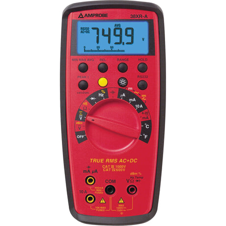 38XR-A Digital Multimeter, AC/DC Voltage, AC/DC Current