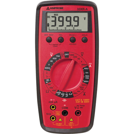 33XR-A Digital Multimeter, AC/DC Voltage, AC/DC Current