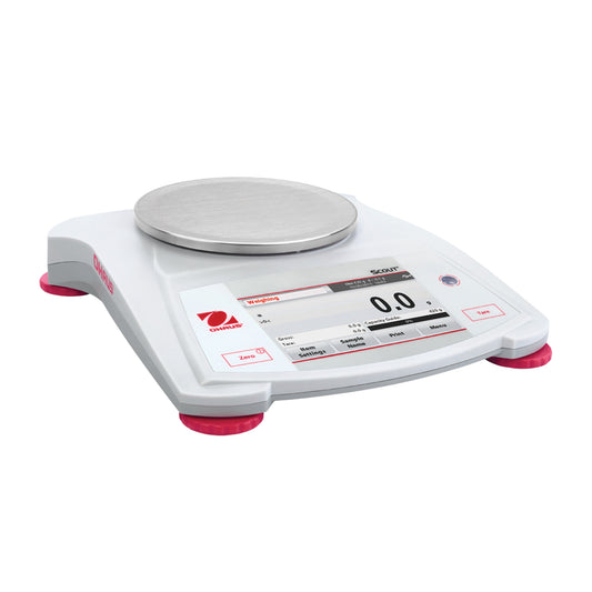 STX622 Scout® STX Electronic Balance, 620 g Cap., 0.01 g Graduations