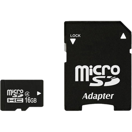 Micro SD Memory Card With SD Adapter 16GB