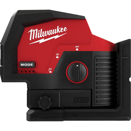 M12™  Green Cross Line and Plumb Points Cordless Laser (Tool Only)