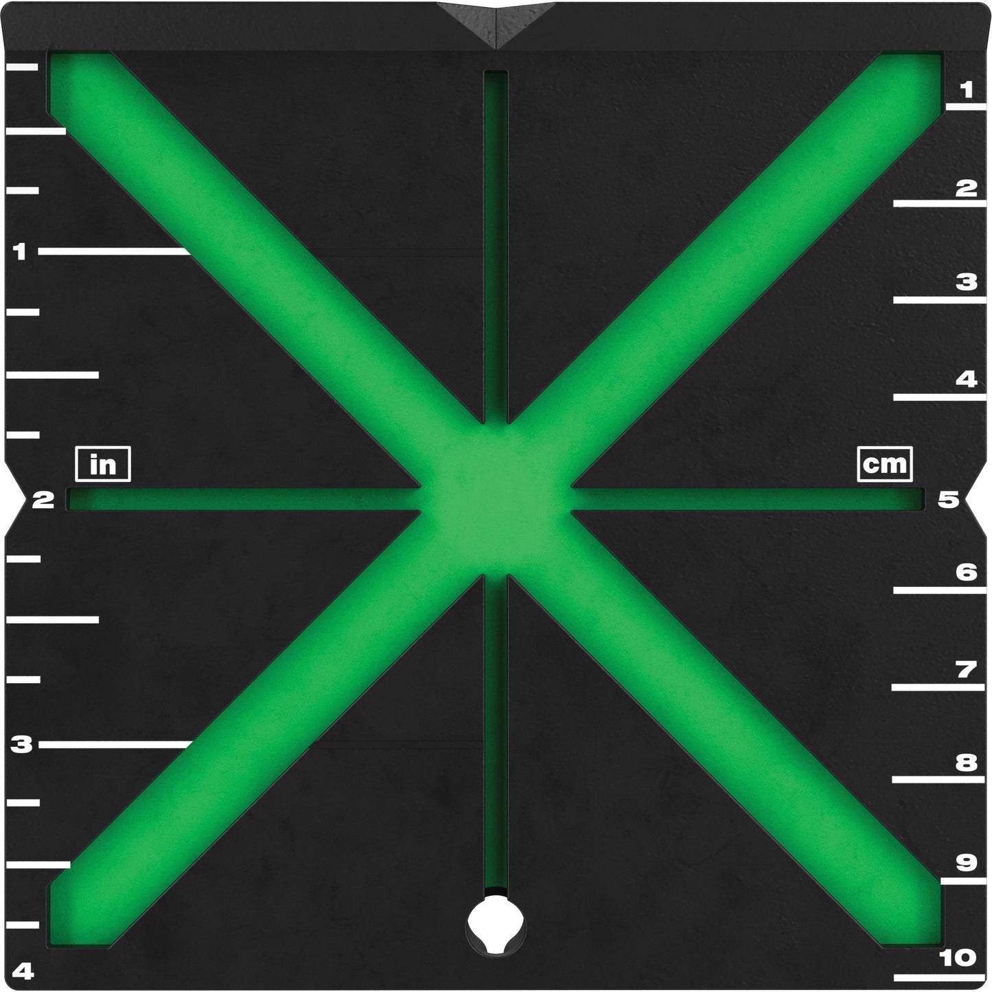 Responsive Laser Alignment Target