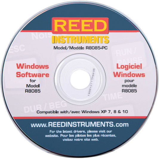 R8085-PC PC Software for Noise Dosimeter