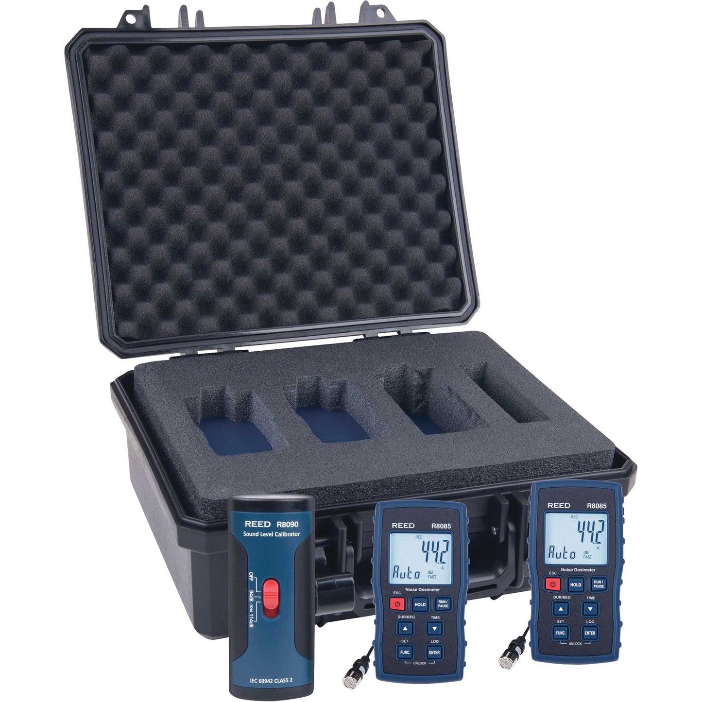 R8085-KIT Noise Dosimeter Kit, 35 - 130 dB Measuring Range