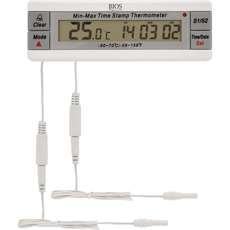 Vaccine Thermometer, Contact, Digital, -50-70°F (-58-158°C)
