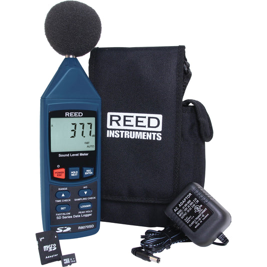 Sound Level Meter Kit, 30 - 130 dB Measuring Range