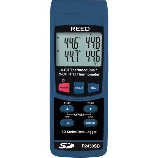 Data Logging Thermocouple Thermometer with NIST Certificate