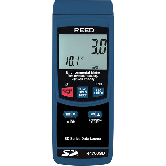 Data Logging Environmental Meter with NIST Certificate