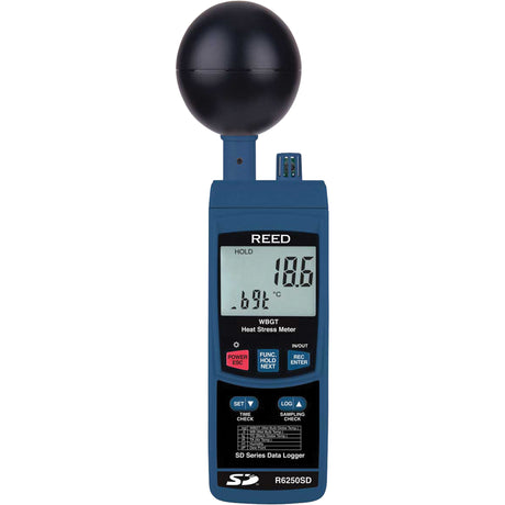 Data Logging Heat Stress Meter with NIST Certificate