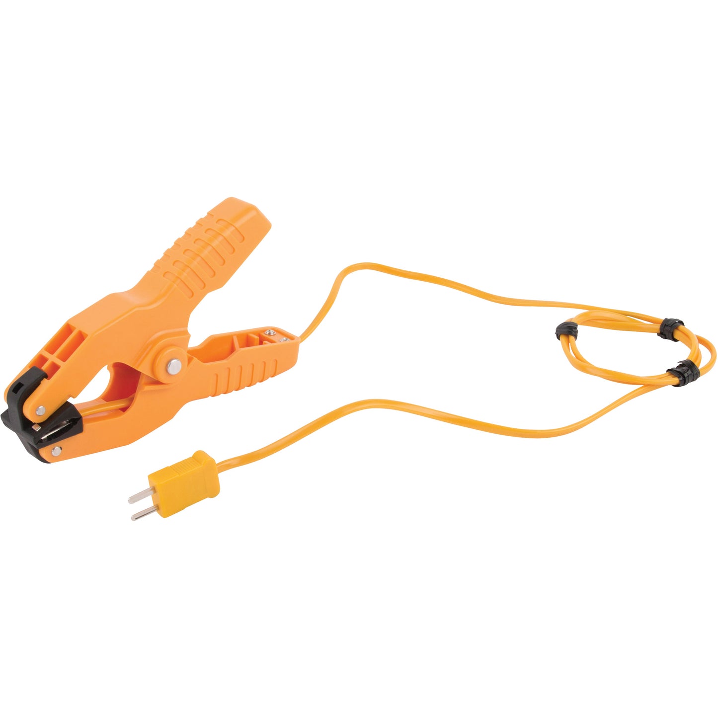 Type K Pipe Clamp Thermocouple Probe with ISO Certificate, 200 °C (392°F) Max. Temp.