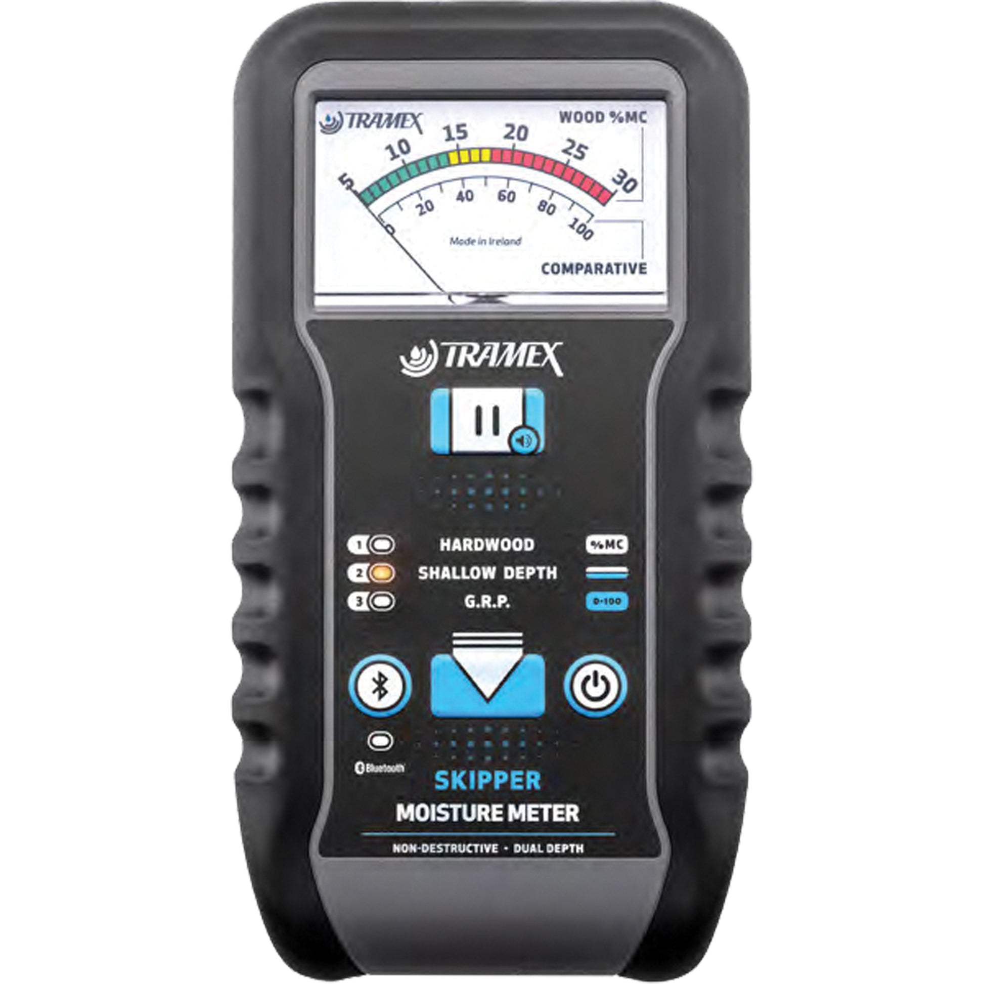 Skipper 5 Marine Moisture Meter, 5 - 30% Moisture Range