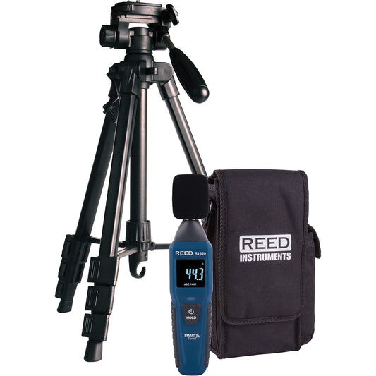 R1620 Smart Series Sound Level Meter with Tripod, 30 - 130 dB Measuring Range