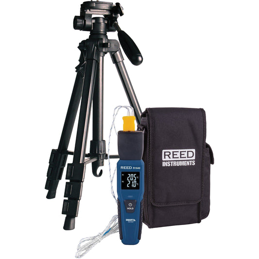R1640 Smart Series Thermocouple Thermometer with Tripod, Contact, Digital, 32-122°F (0-50°C)
