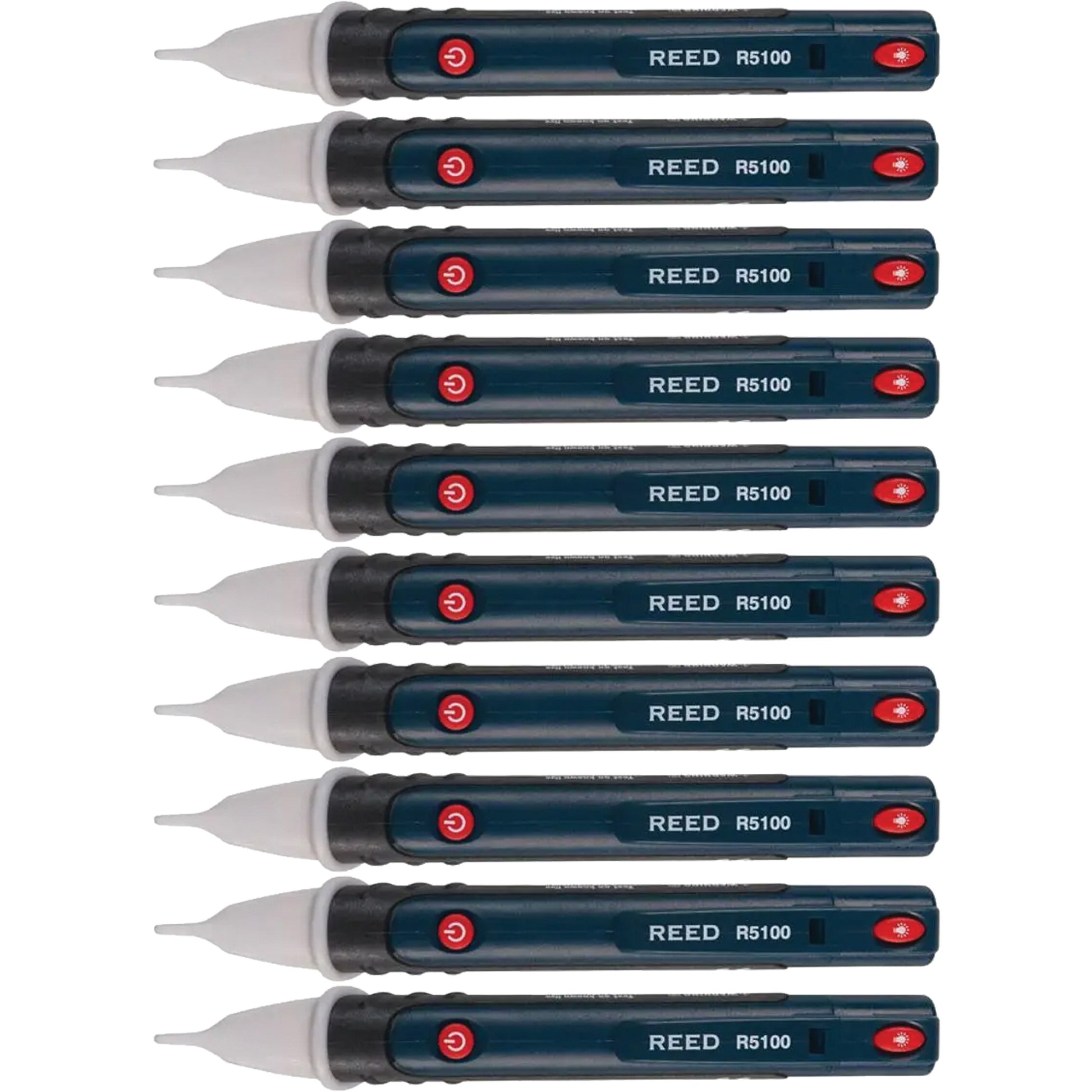 Non-Contact Voltage Detector with Flashlight, 24 VAC - 1000 VAC, Display & Sound Alert