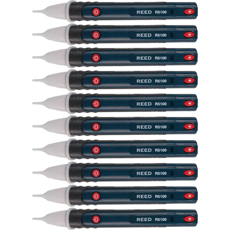 Non-Contact Voltage Detector with Flashlight, 24 VAC - 1000 VAC, Display & Sound Alert
