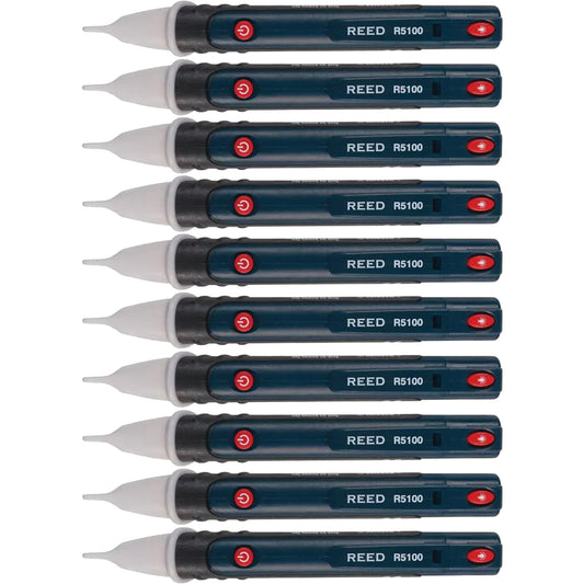 Non-Contact Voltage Detector with Flashlight, 24 VAC - 1000 VAC, Display & Sound Alert