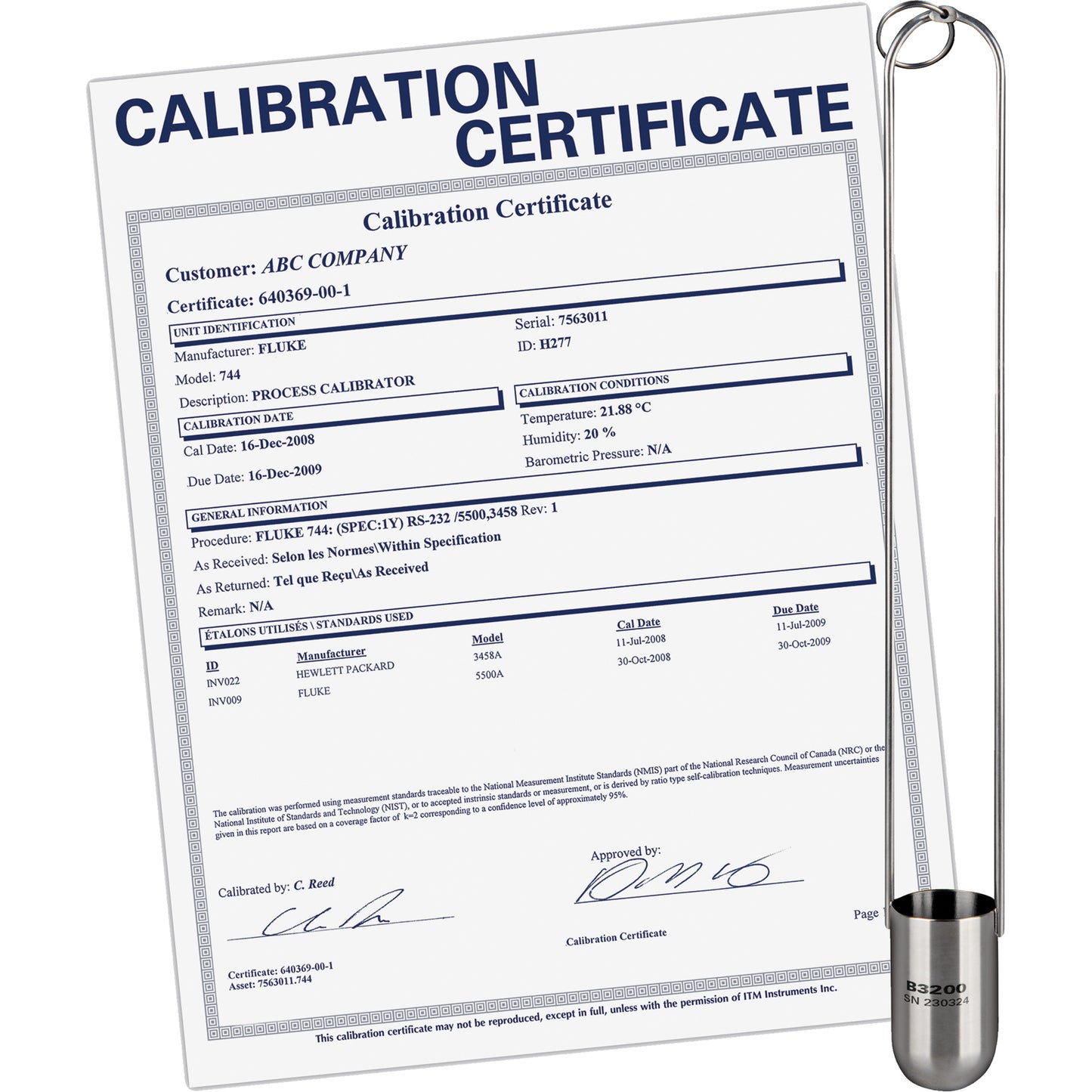Viscosity Cup with ISO Certificate