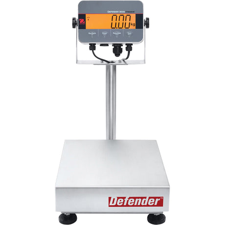 Defender™ 3000 Washdown Bench Scale, 14" L x 12" W, 30 lbs. Capacity