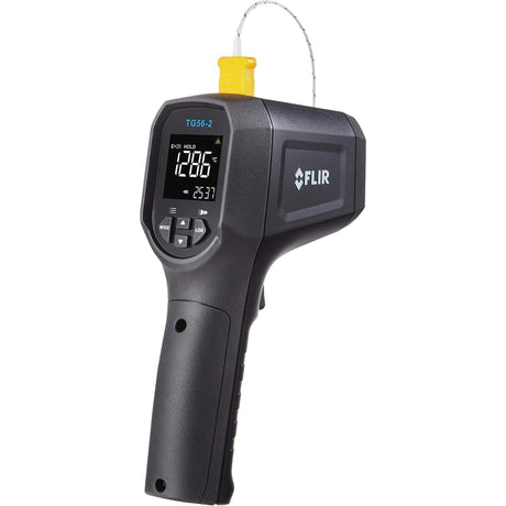 TG56-2™ IR Thermometer with Type K Thermocouple, -22°- 2372° F ( -30° - 1300° C ), 30:1, Adjustable Emmissivity