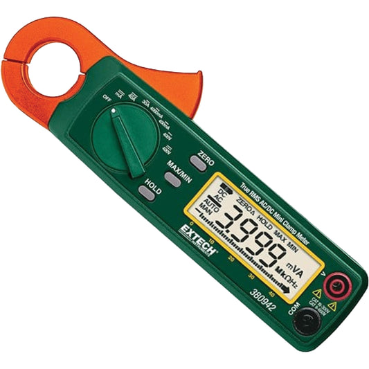 True RMS Mini Clamp Meter, AC/DC Voltage, AC/DC Current