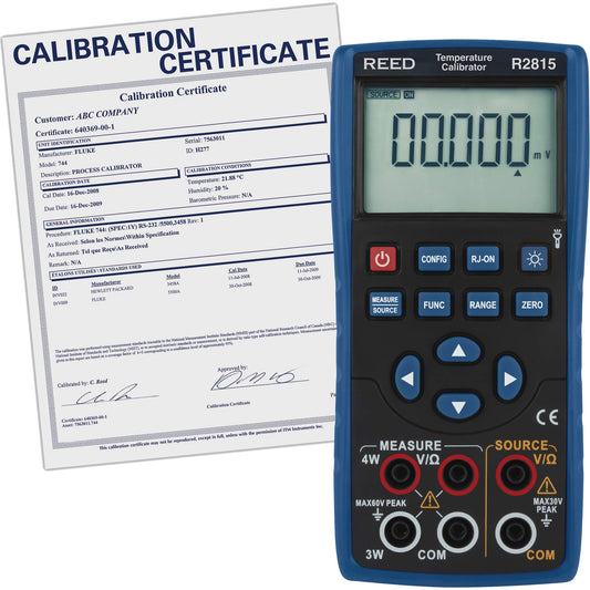Temperature Calibrator with Traceable Certificate