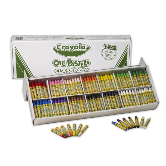 Crayola Oil Pastels Classpack, 336 Count (Case of 1)