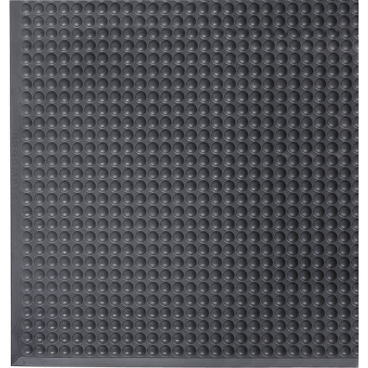  Anti-Static Floor Matting, 3' W x 4' L, Black, Polyurethane