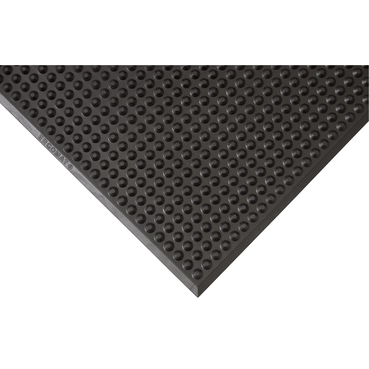  Autoclavable Anti-Fatigue Mats, Textured, 2' x 3' x 1/2", Black, Rubber