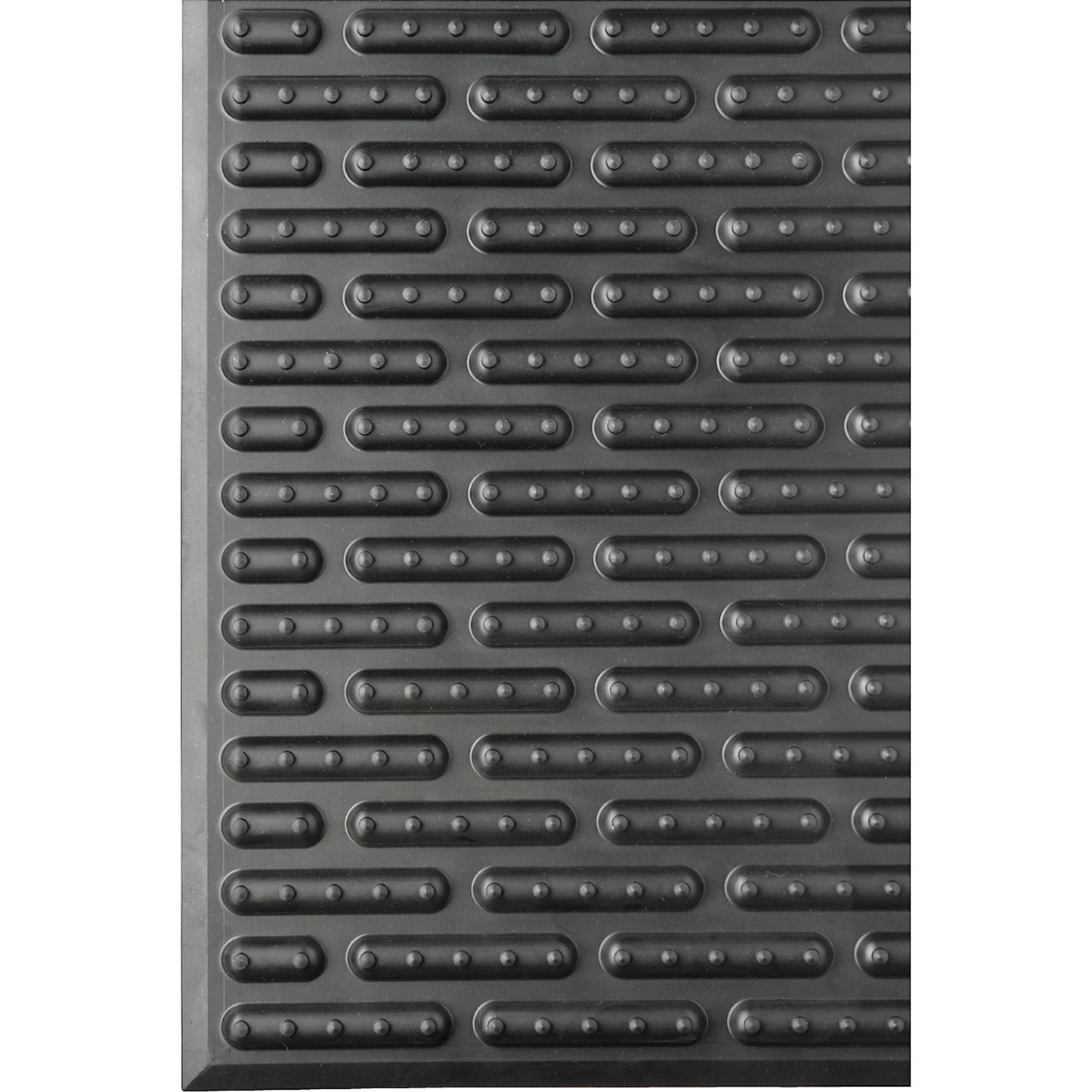  Ergomat® Softline Autoclavable Mats, Bubbled, 2' x 3' x 1/2", Black, Rubber