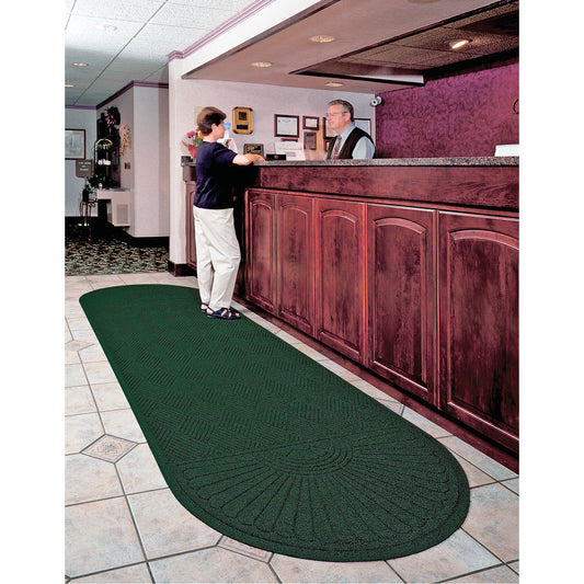 M+A Matting Waterhog® Grand Eco Premier Matting, Wiper/Scraper, 3' x 7' x 3/8", Southern Pine