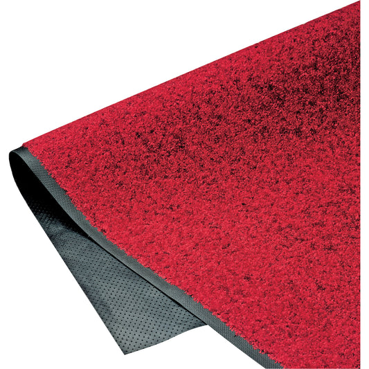 M+A Matting ColorStar Matting, Wiper, 3' x 5' x 3/8", Red/Black