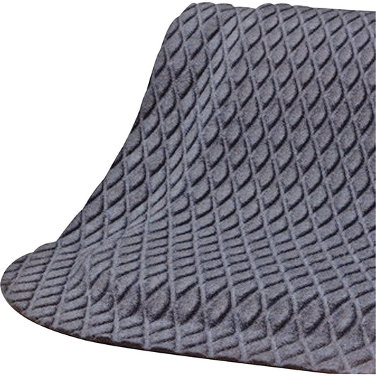 M+A Matting Hog Heaven Fashion™ Mats, Diamond, 2' x 3' x 7/8", Blue, Nitrile