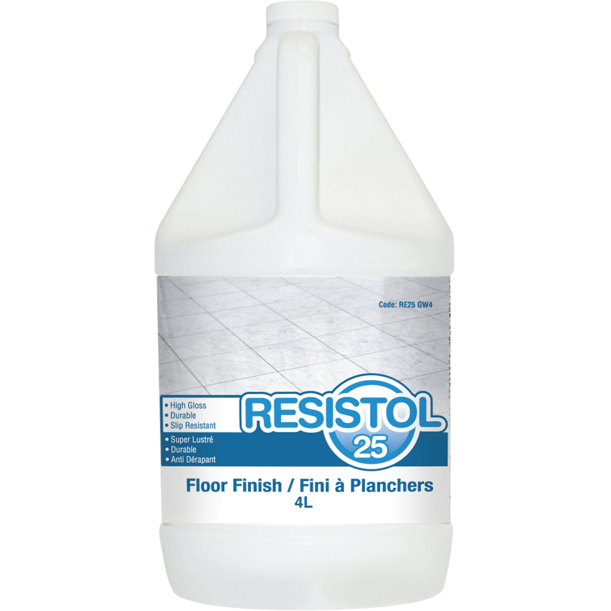 Resistol™ 25 Floor Finishes, 4 L, Jug