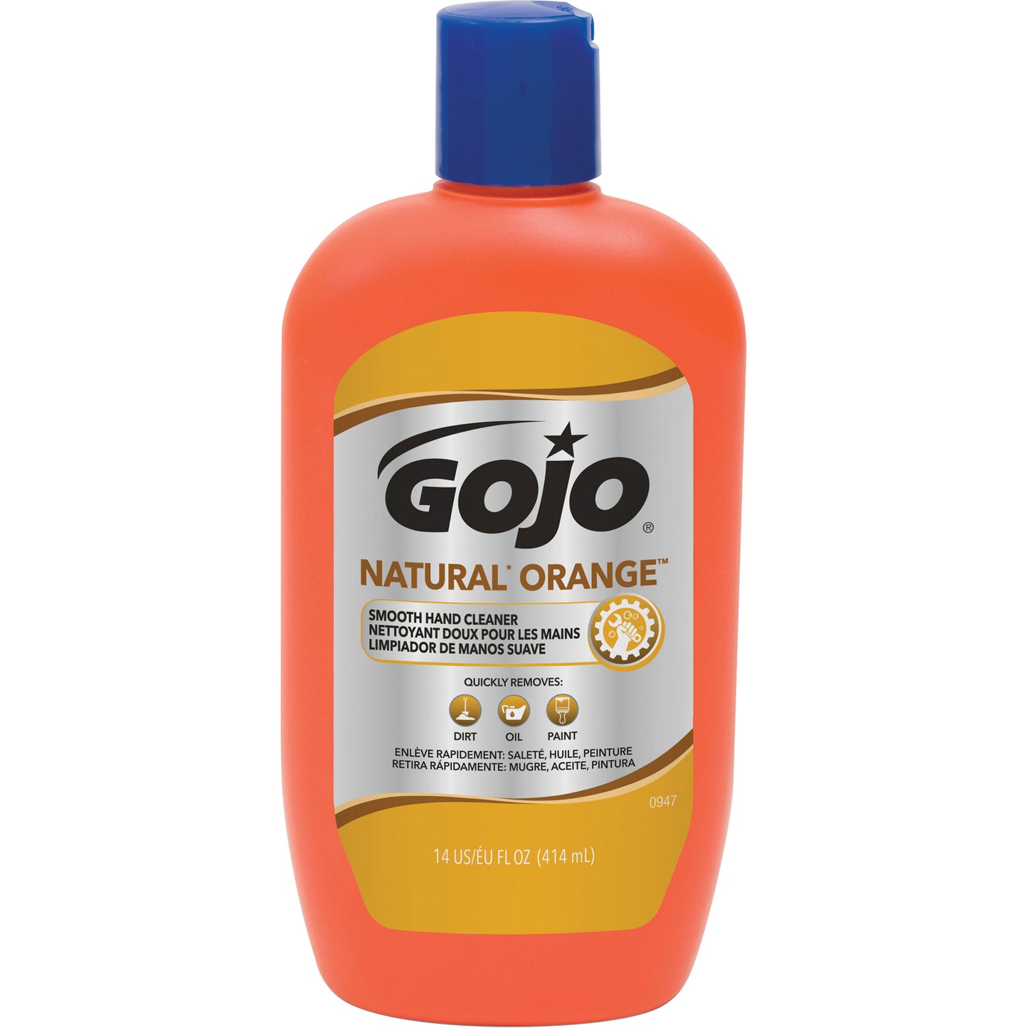 Natural Orange™ Hand Cleaner, Cream, 414 ml, Bottle, Citrus/Orange