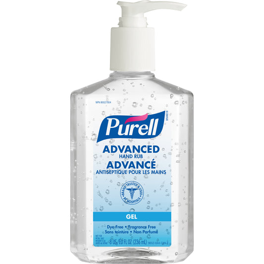 Advanced Hand Sanitizer, 236 ml, Pump Bottle, 70% Alcohol