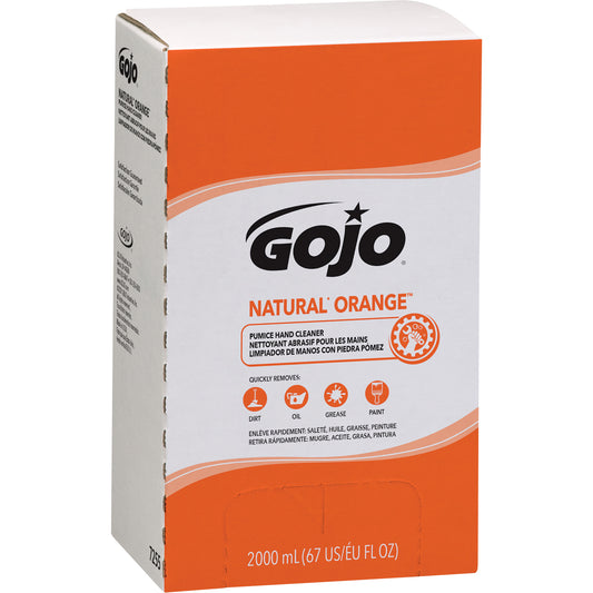 Pro™ TDX™ 2000 Natural Orange™ Hand Cleaner, Pumice, 2 L, Refill, Citrus/Orange