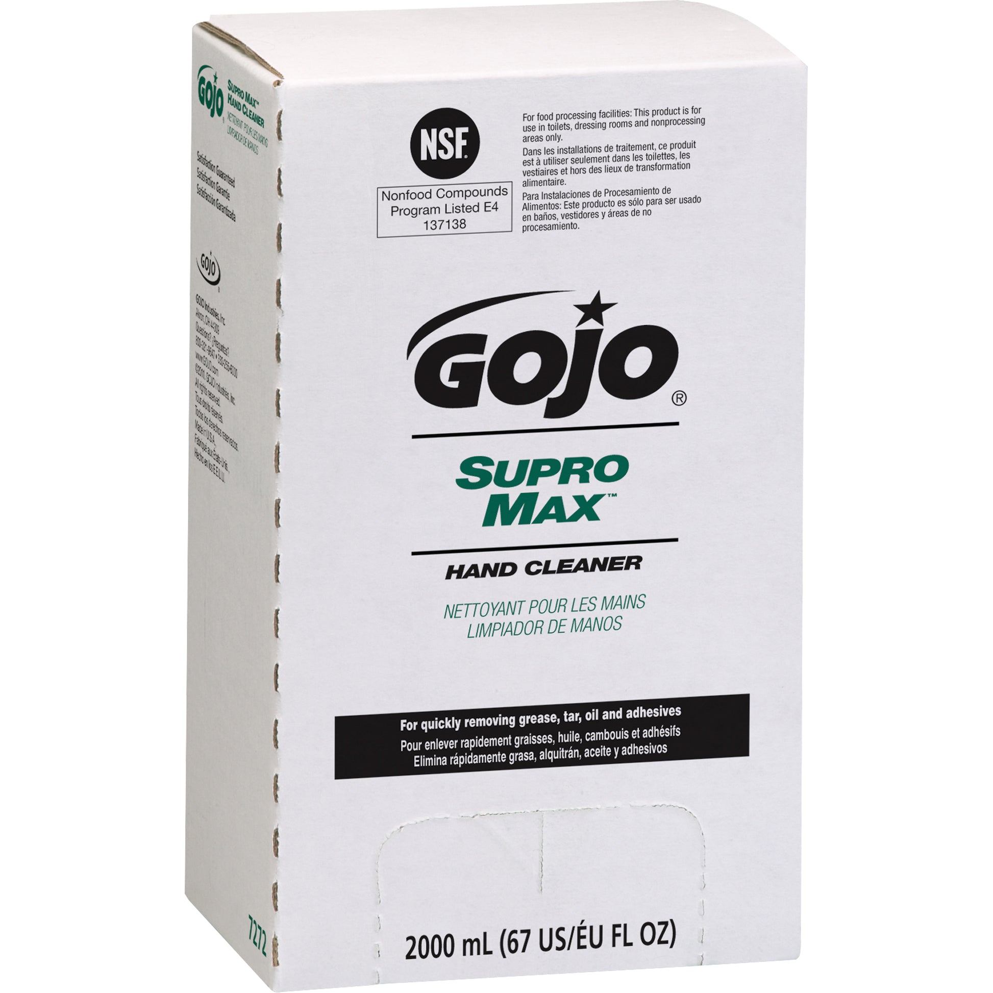 Pro™ TDX™ 2000 Supro Max™ Hand Cleaner, Lotion, 2 L, Refill, Unscented