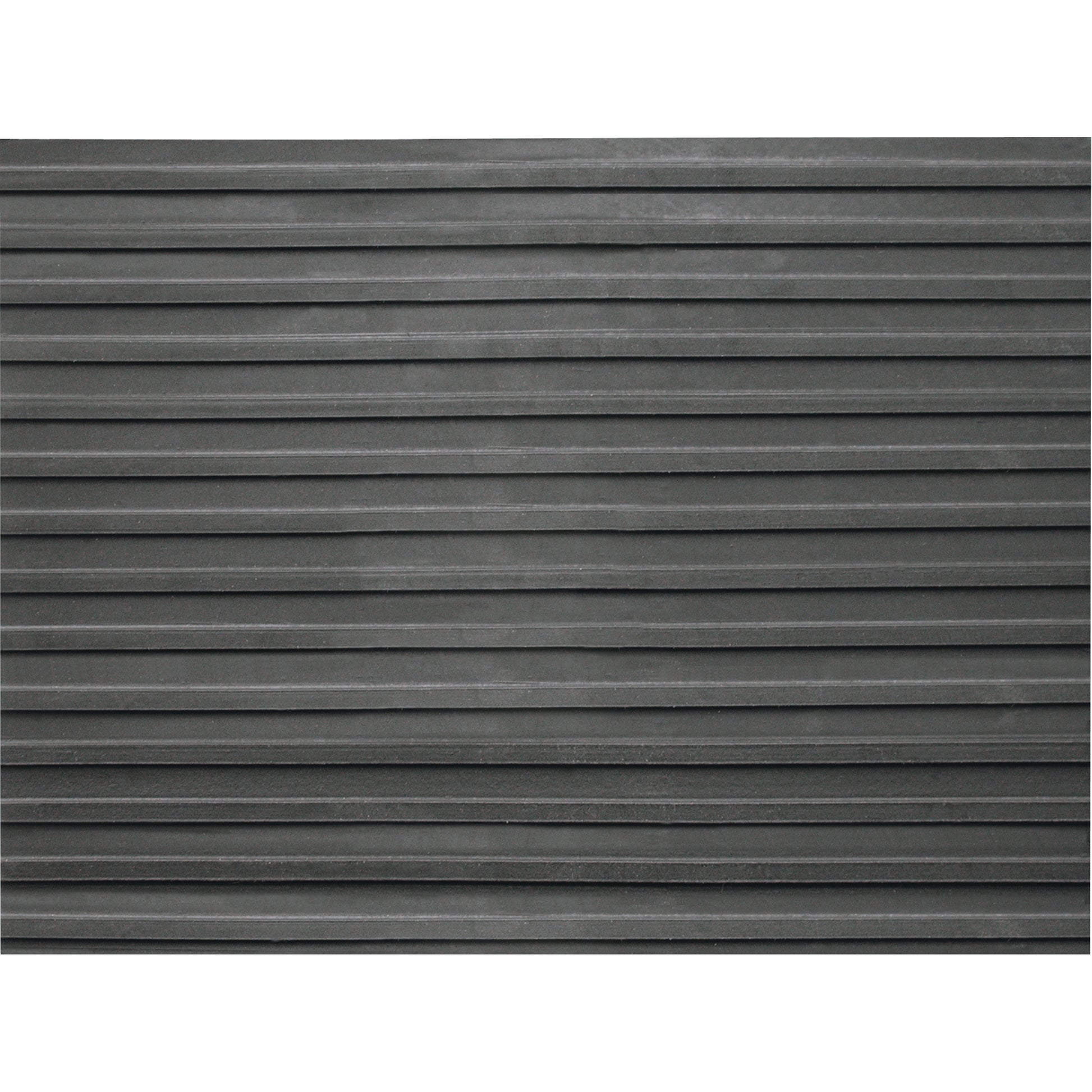 Pliflex Entrance Mats, Runner, 3' x lin.ft x 1/4", Black