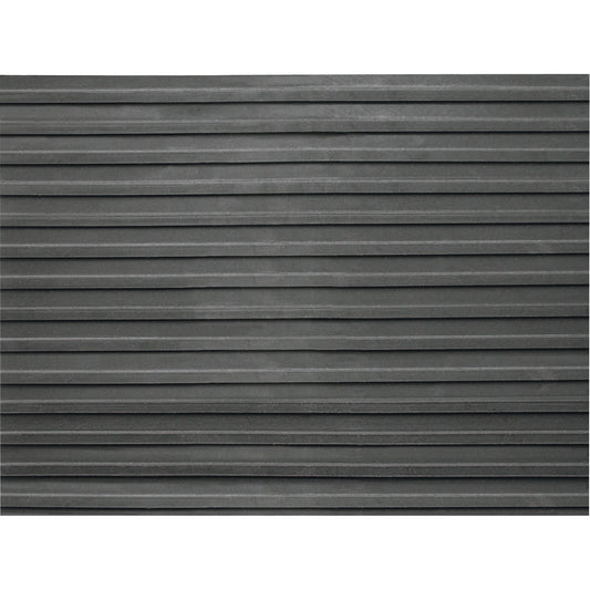 Pliflex Entrance Mats, Runner, 3' x lin.ft x 1/4", Black
