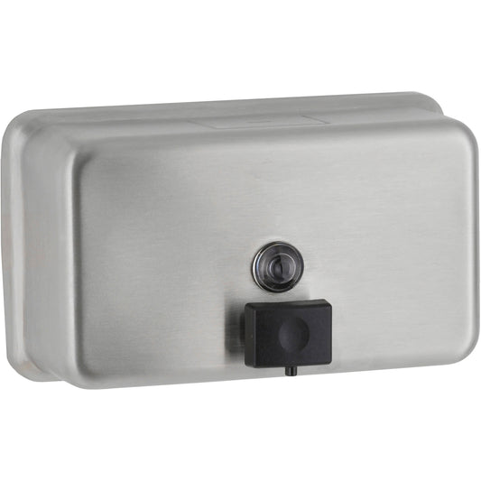 Surface-Mounted Horizontal Soap Dispenser, Push, 1200 ml Capacity