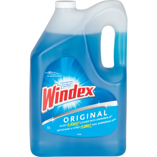 Windex® Glass Cleaner Refill, 5 L, Jug