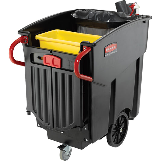 Mega Brute® Mobile Waste Collectors, Polyethylene, 120 US gal.