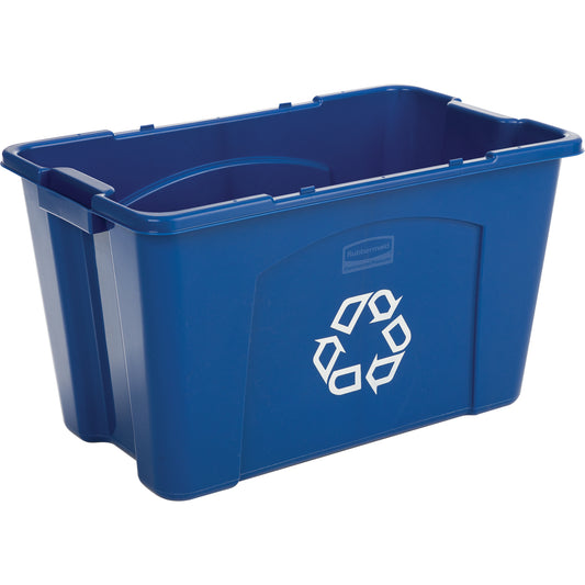 Recycling Boxes, Curbside, 18 US gal.