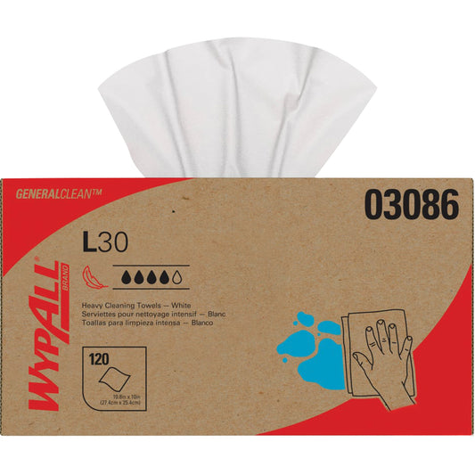 L30 Wipers, All-Purpose, 10" L x 10-4/5" W