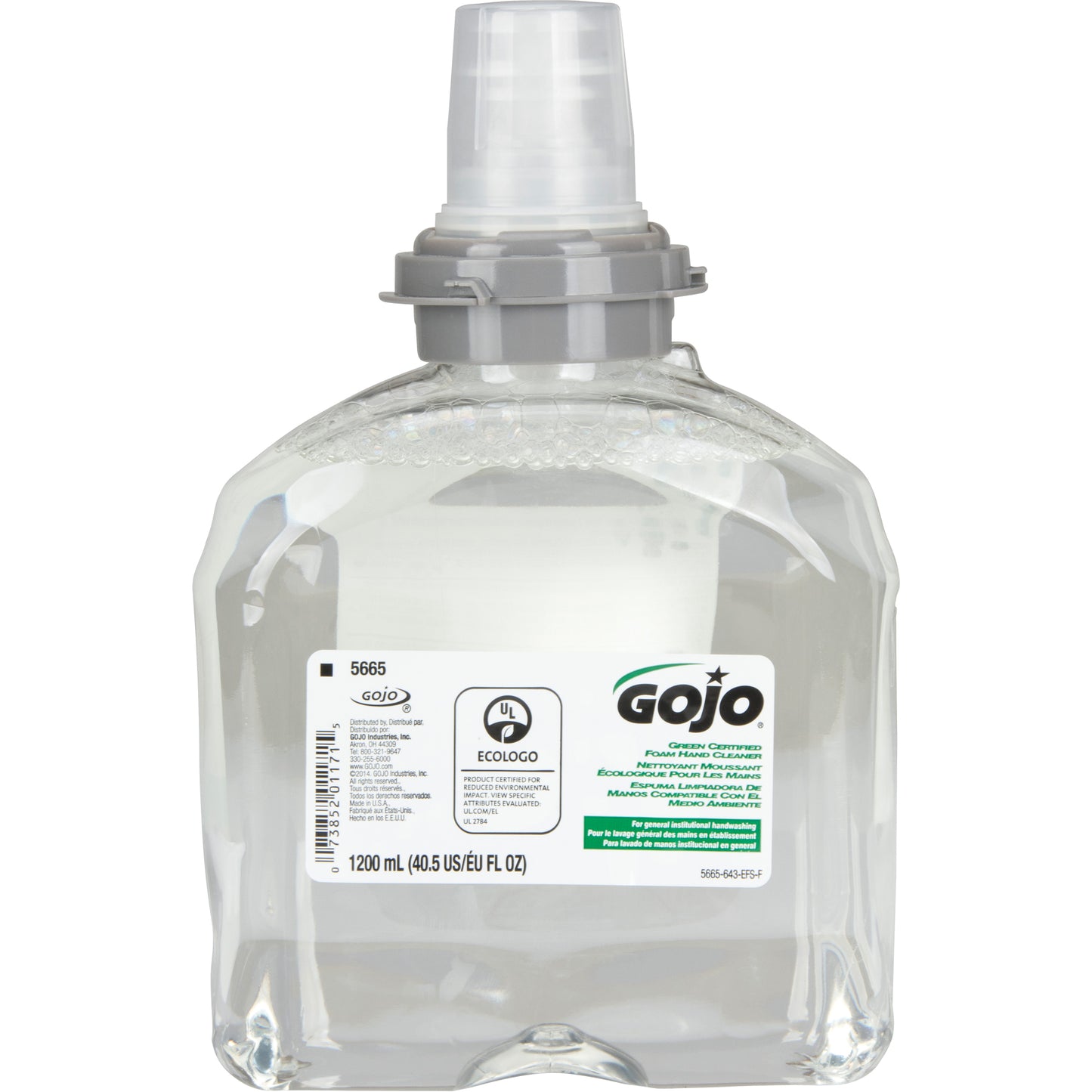TFX™ Green Certified Hand Soap, Foam, 1.2 L, Unscented