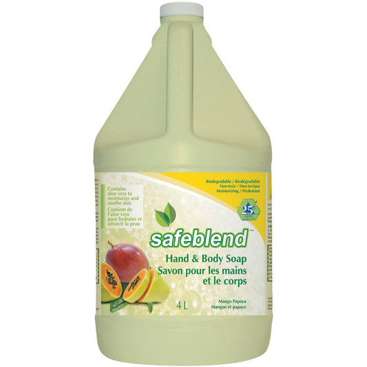 Hand & Body Soap, 4 L, Scented, Jug
