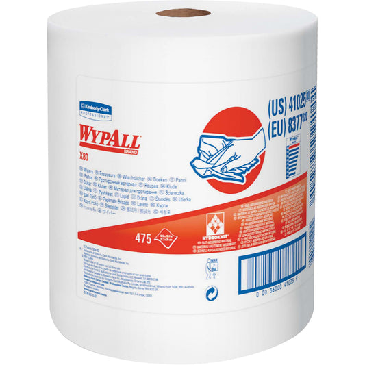 X80 Disposable Cloths, Heavy-Duty, 12-1/2" L x 13-2/5" W