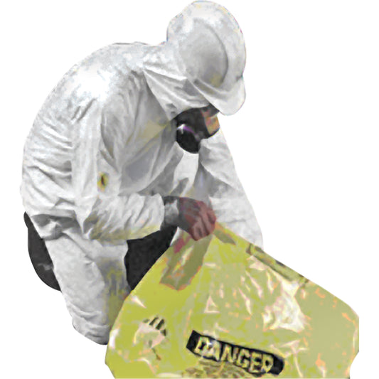 Sure-Guard™ Hazardous Waste Removal Liners, Asbestos, 40" L x 26" W, 3 mil