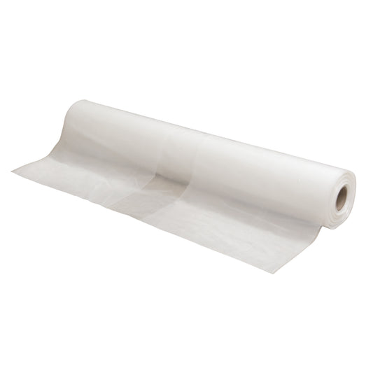 Industrial Garbage Bag, Utility, 48" W x 98" L, 4 mils, Clear