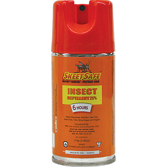 Dentec SkeetSafe® Insect Repellent, 25% DEET, Aerosol, 3.9 oz.